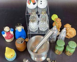 Salt And Pepper Shakers Collection