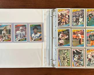1984 Topps Football Complete Set, with Dan Marino, John Elway and Eric Dickerson rookies