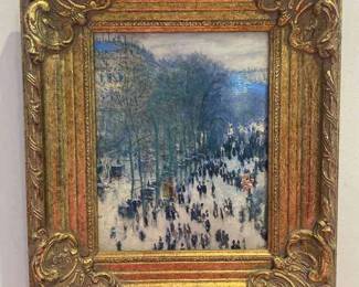 CLAUDE MONET BOULEVARD DES CAPUCINES
