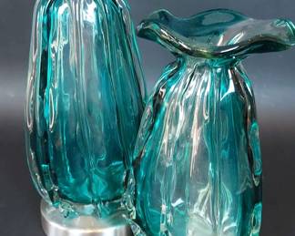 Uttermost Art Glass Vases