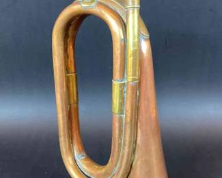 Brass And Copper Bugle Horn