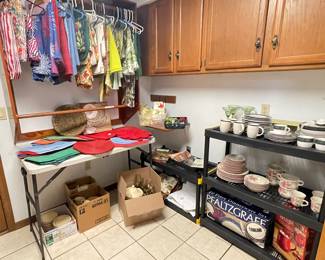 Tablecloths and Placemats 
Pfaltzgraf dish sets and other dish sets 
*excluding seagrass chargers