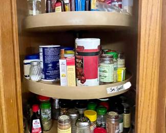Still lots of baking spices 