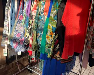 New and like New Ladies clothing and sandals