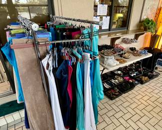 New and like New Ladies slacks and capris