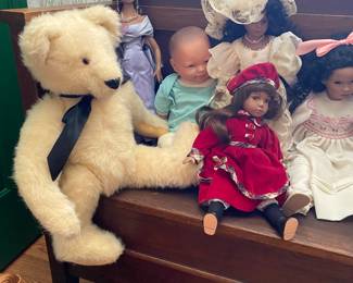 German  and  American collectable dolls