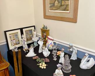 Lladro in clouding RARE Black Legacy Collection pieces.