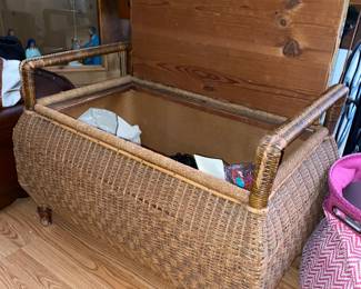 German wedding trousseau / blanket chest
