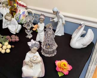 Lladro in clouding RARE Black Legacy Collection pieces.