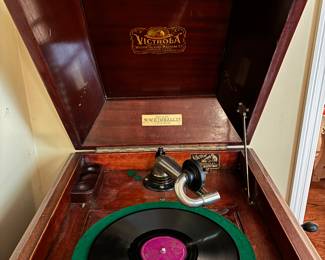 Detail of Victrola