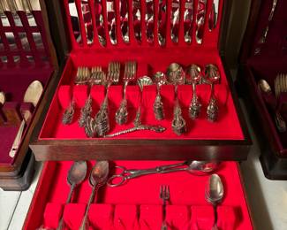 12 Place Setting of Silverplate Flatware