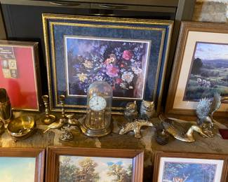 Pictures and brass 