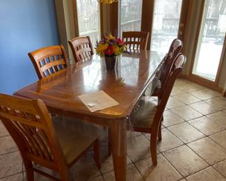 . . . a nice table and chairs