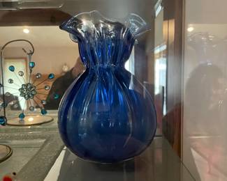 .. . . art-glass vase