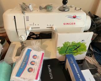 . . . Singer sewing machine