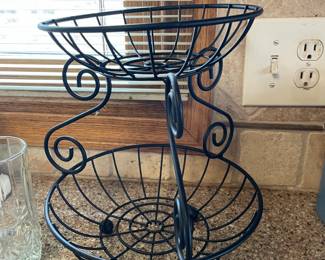 . . . double fruit bowl