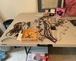 . . . lots of jewelry