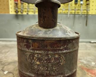 Vintage Peerless Safety Device Gas/Oil Can