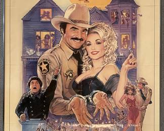 Vintage TBLWIT framed movie poster 