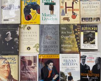 Many contemporary hardcover & paperback books
