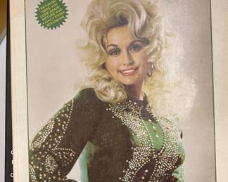 Variety of vintage Dolly songbooks 