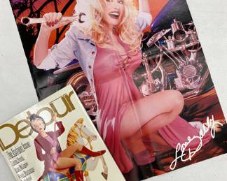 Vintage Detour magazine with Dolly interview & pullout Dolly poster
