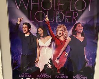 Vintage Joyful Noise framed movie poster