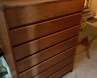 mid century teak dresser