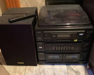 vintage sound system