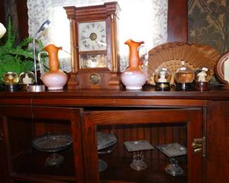 A Litle Antique Clock w/ Columns