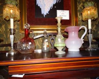 The Little Lamps w/ Beaded Shades Have Been Sold