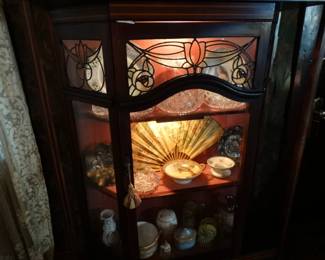 The Liberty Co. Art Nouveau Display Cabinet