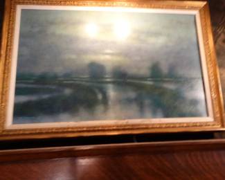 A Super Acrylic on Canvas by Criss Burkholder