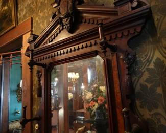 Top of the High Victorian Hall Tree