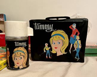 Vintage Tammy lunchbox and thermos