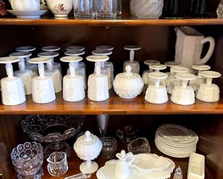 Antique Westmoreland Milk Glass.