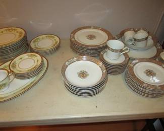 Large set Mikasa china
