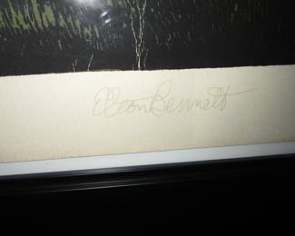 Signed Elton Bennett