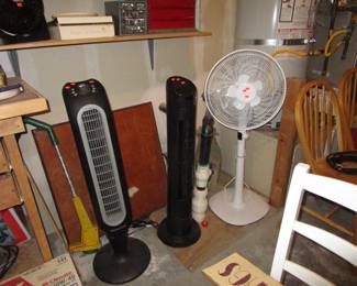 Lots of fans (summer will be here shortly.....)