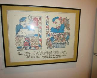 Pike Place Market Art 1982
