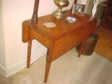 old pine small drop leaf table