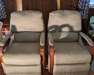 Pair or Reclining Chairs