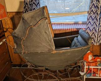 Vintage Basket Stroller