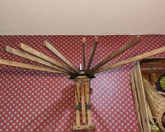 Vintage Clothes Drying Rack