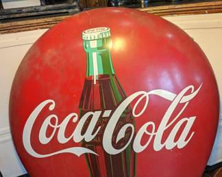 Large Coca-Cola Button - 1950's