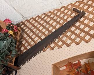 Two Person Antique Saw