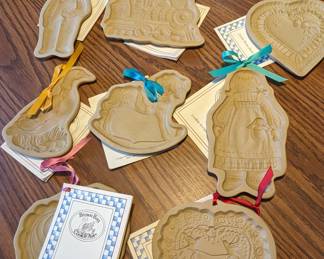Vintage Brown Bag Cookie Art Molds