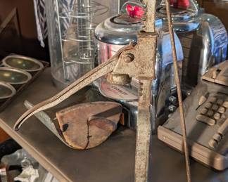 Antique Bottle Cap Press