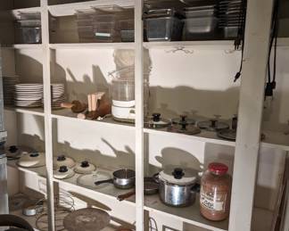 Commercial and Household Pots and Pans.