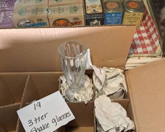 Shake Glasses. Assortment of Tea. 